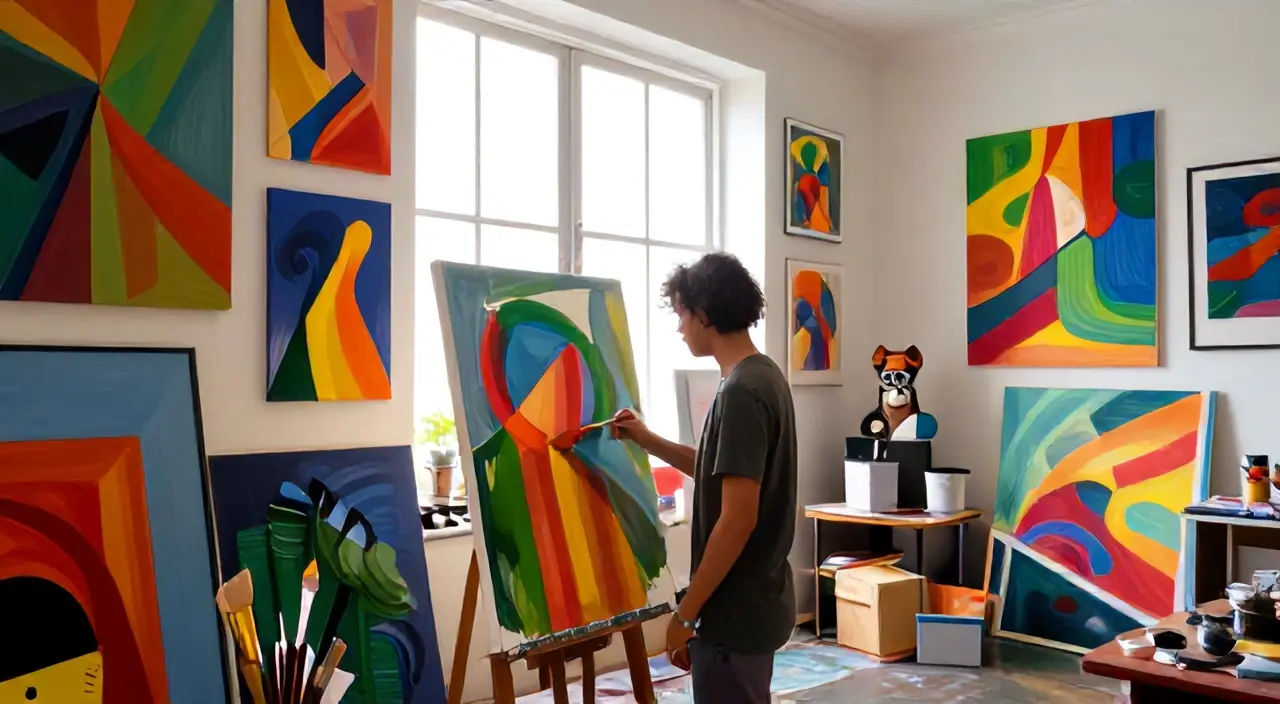 Imagem de Artistas Plásticos