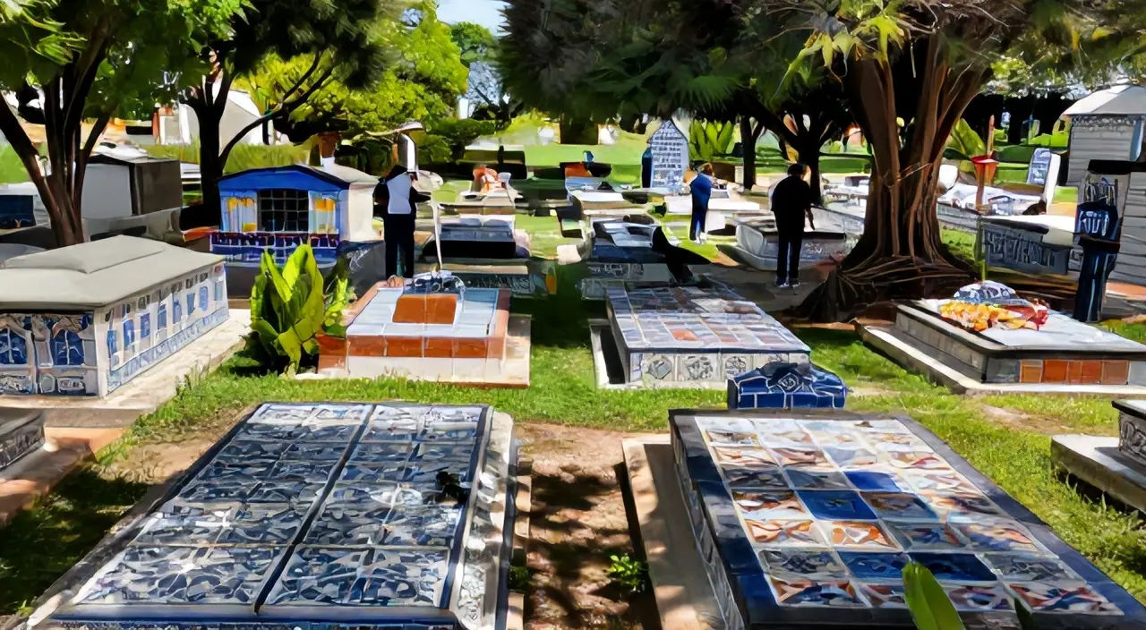 Imagem de Cemitério de Azulejos