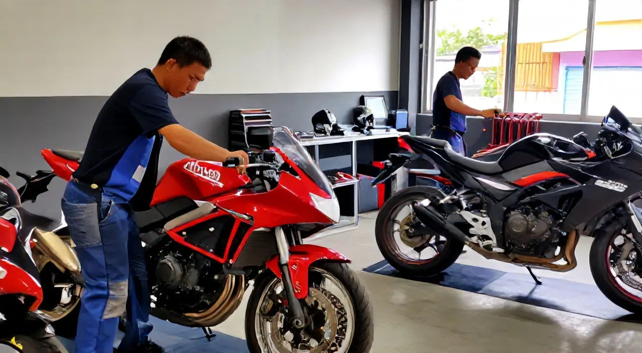 Imagem de Oficinas Mecânicas de Motos